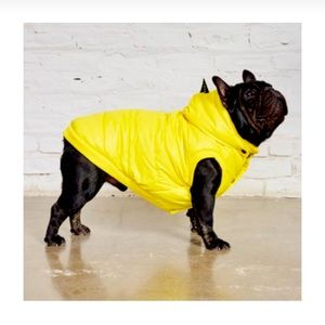 FOUND MY ANIMAL PUFFER COAT WITH REMOVABLE HOOD, BRIGHT YELLOW xsmall